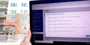 Dreeven Technologies - Application chantier Covid-19