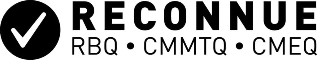 Logo Reconnue RBQ CMMTQ CMEQ