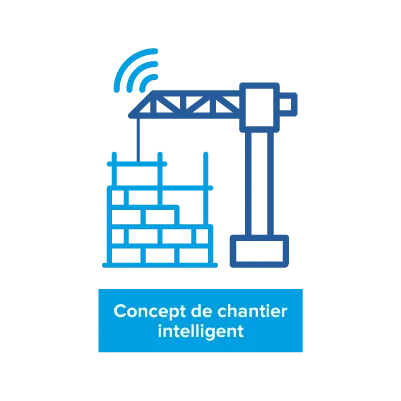 Concept de chantier intelligent