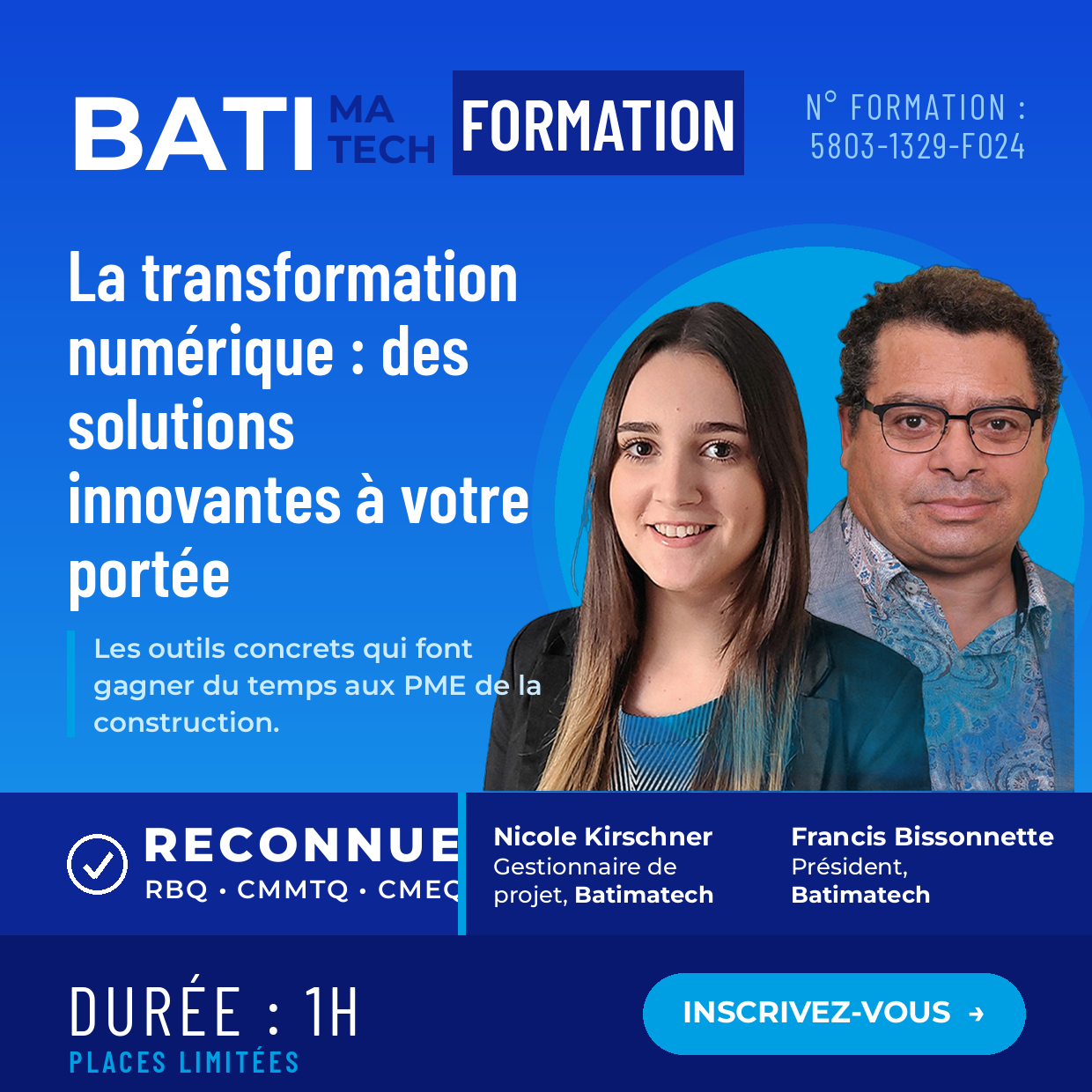 FORMATION RBQ – La transformation numérique : des solutions innovantes à votre portée